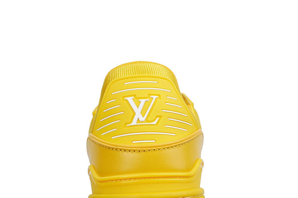 PK god Louis Vuitton LV Trainer ALL Yellow retail materials ready to ship